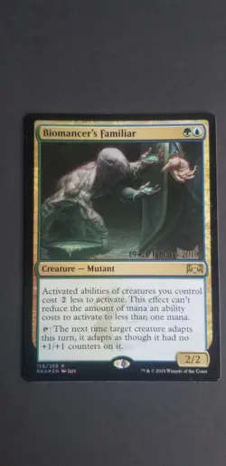 (Foil) PROMO [NM] MTG, GoR, Biomancer's Familiar Magic the Gathering - Image 3
