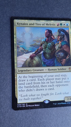 Kynaios and Tiro of Meletis - Foil - Commander 2016 - Light Play - MTG Legendary - Image 2