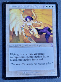 Akroma, Angel of Wrath - Legions - Magic the Gathering - MTG - Light Play - Image 3