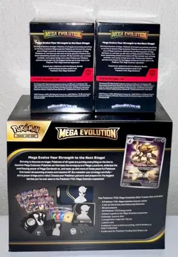Pokemon Mega Evolution Gardevoir Elite Trainer Box & Booster Bundled x2 Lot New - Image 3