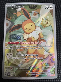 Eevee - SVP173 - Holo - Prismatic Evolutions - Pokemon Black Star Promo - Image 1