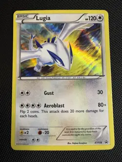 Lugia XY156 Holo Ultra Rare Black Star Promo Pokemon TCG - Image 1