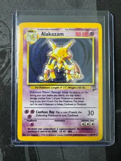 Pokemon Vintage Holo Lot - Blaine’s Arcanine 1/132 + Alakazam 1/130 - Rare WOTC - Image 2