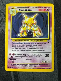 Pokemon Vintage Holo Lot - Blaine’s Arcanine 1/132 + Alakazam 1/130 - Rare WOTC - Image 4