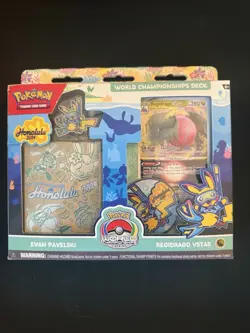 Pokemon TCG World Championship 2024 Honolulu Deck Box Regidrago Sealed New - Image 1