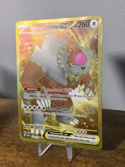 Pokemon TCG Bloodmoon Ursaluna EX Twilight Masquerade Gold Rare 222/167 NM - Image 2