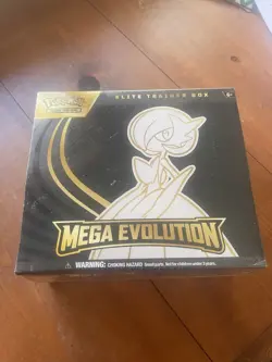 Pokemon TCG Mega Evolutions Elite Trainer Box Gardevoir Art Damaged Seal. - Image 1