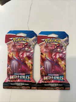Pokemon Sword & Shield Battle Styles Booster Packs - Image 1