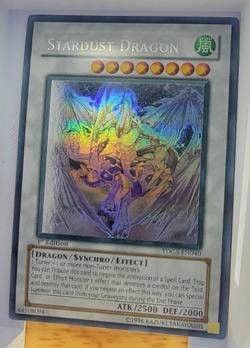 Stardust Dragon (Ghost) TDGS-EN040 The Duelist Genesis 1st Edition - Image 1
