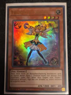 *German* Yugioh Trickstar Candina COTD-EN008 Ultra Rare HP - Image 1