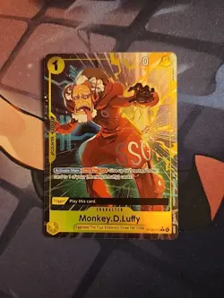 Monkey.D.Luffy ST29-012 Parallel Starter Deck Full Art One Piece TCG English - Image 1