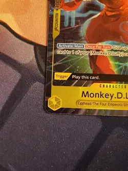 Monkey.D.Luffy ST29-012 Parallel Starter Deck Full Art One Piece TCG English - Image 5