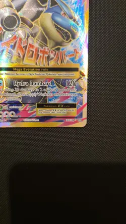 Mega M Blastoise Ex Full Art NM Holo Pokemon Card Evolutions 2016 - #102/108 TCG - Image 5