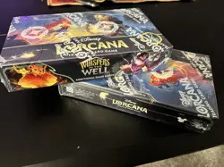 Disney Lorcana TCG Whispers in the Well NEW Booster Box SEALED ENGLISH - Image 1
