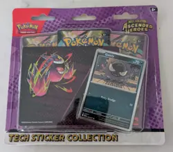 Pokemon TCG Mega Evolution Ascended Heroes Tech Sticker Collection - Gastly - Image 1