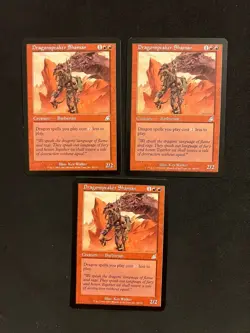Dragonspeaker Shaman x3 [Scourge] Magic MTG Cards LP - Image 1