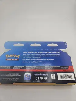 Pokemon Trading Cards In A Pencil Case Brand New Has 2 Pokemon Tcg Booster Packs - Image 2