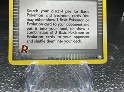 Pokemon Card - Pokemon Retriever Reverse Holo (84/109) ex Team Rocket Returns NM - Image 4