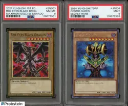 YU-Gi-OH! Lot Of (5) All Graded BGS PSA TCG Trading Card Game - Image 3