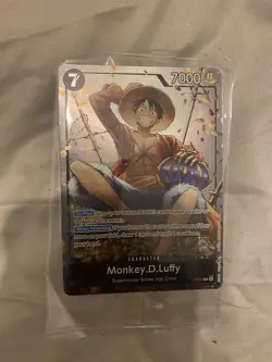 One Piece Monkey D. Luffy P-075 English Promo Tin Set Vol 2 Exclusive Promo - Image 1