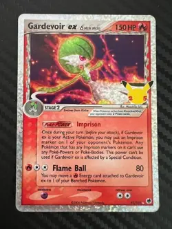 Pokemon TCG Gardevoir ex Delta Species 93/101 Celebrations Classic Collection NM - Image 1