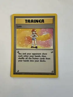 LP - Pokemon - LASS - Card BASE Set Unlimited 75/102 - Image 1