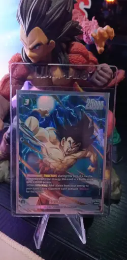 Son Goku FB08-055 Alternate Art Saiyan's Pride Dragon Ball English Card Fusion W - Image 1