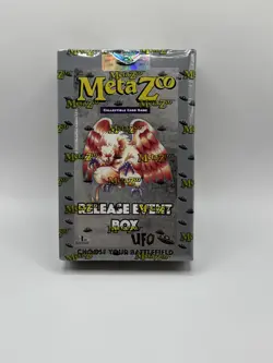 1x Sealed UFO Cryptid 1st Edition Release Event Deck Box 3 Packs MetaZoo Cards - Image 1