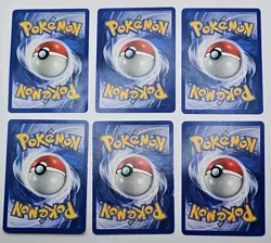 Vintage Pokemon Cards Lot of 6 Sabrina's Jynx Kadabra Gym Challenge Base Set - Image 5
