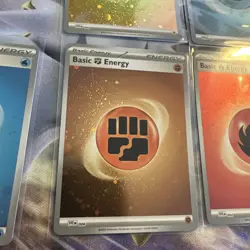 Pokemon TCG 151 Cosmos Holo Energy Card Lot Of 7 In NM-Mint Lots Of Swirls! - Image 5