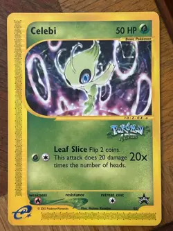 pokemon card Celebi 2002 promo 50 - Image 1