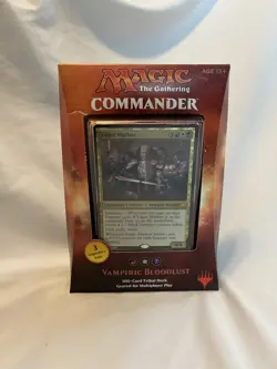 Magic the Gathering Commander 2017 Deck - Vampiric Bloodlust - Factory Sealed - Image 1