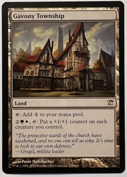 MTG Gavony Township-Innistrad NM-M - Image 1