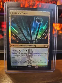 Magic the Gathering MTG Raffine's Tower Foil Near Mint - Image 1