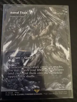 Astral Titan - Primeval Titan (Showcase) Final Fantasy: Through the Ages Regular - Image 1