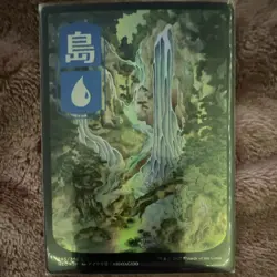 Island Kamigawa: Neon Dynasty Foil Full Art Basic Land Blue 2022 - Image 1
