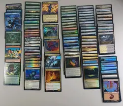 Magic 100 Commander Deck Cosmic 5 Color Spider-Man Control MTG Ready To Play - Image 1