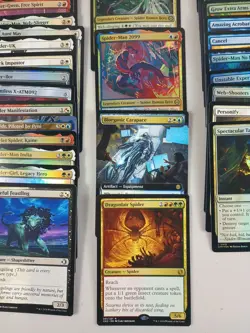 Magic 100 Commander Deck Cosmic 5 Color Spider-Man Control MTG Ready To Play - Image 3