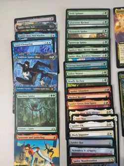 Magic 100 Commander Deck Cosmic 5 Color Spider-Man Control MTG Ready To Play - Image 4