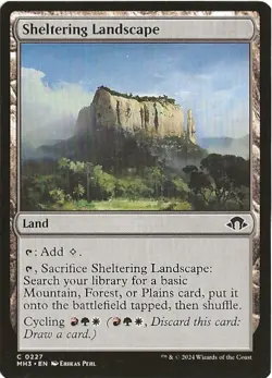 Sheltering Landscape Modern Horizons 3 C 0227 Common MTG - Image 1