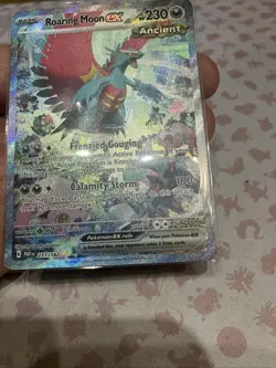 Roaring Moon ex 251/182 Paradox Rift Special Illustration Rare SIR Pokemon NM - Image 5