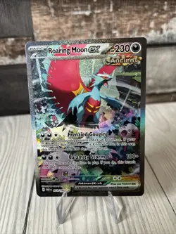 POKEMON TCG ROARING MOON EX 251/182 SPECIAL ILLUSTRATION RARE NM PARADOX RIFT - Image 1
