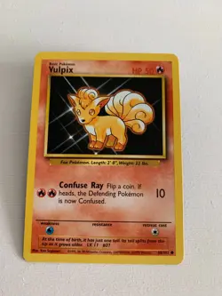 POKEMON VULPIX BASE SET 68/102, WOTC. 1999. - Image 1