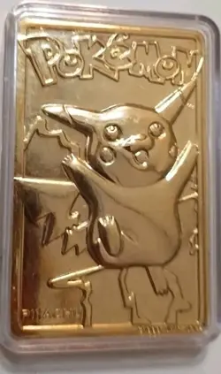Pokemon Pikachu 1999 24kt. Plated Mint - Image 1