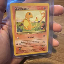 Pokemon TCG Charmander 46/102 Base Set NM - Image 3