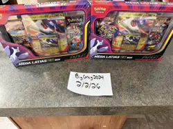 Pokemon TCG Mega Evolution Mega Latias EX Box Brand New & Sealed - x2 - Image 1