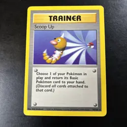 Pokemon TCG Scoop Up Trainer Base Set 78/102 HP - Image 1