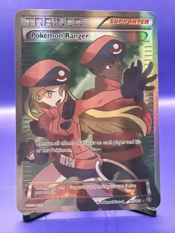 2016 Pokemon XY Steam Siege #113 Pokemon Ranger FULL ART UR - Image 1