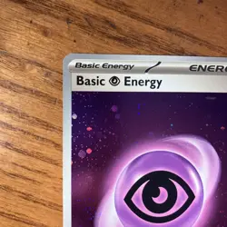 HD Cosmos Holo Multiple Swirls Basic Psychic Energy 151 Pokemon! Make offer!! - Image 5