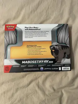 Pokemon TCG Mabosstiff EX Box Factory Sealed: 4 Booster Packs + Promos - Image 2